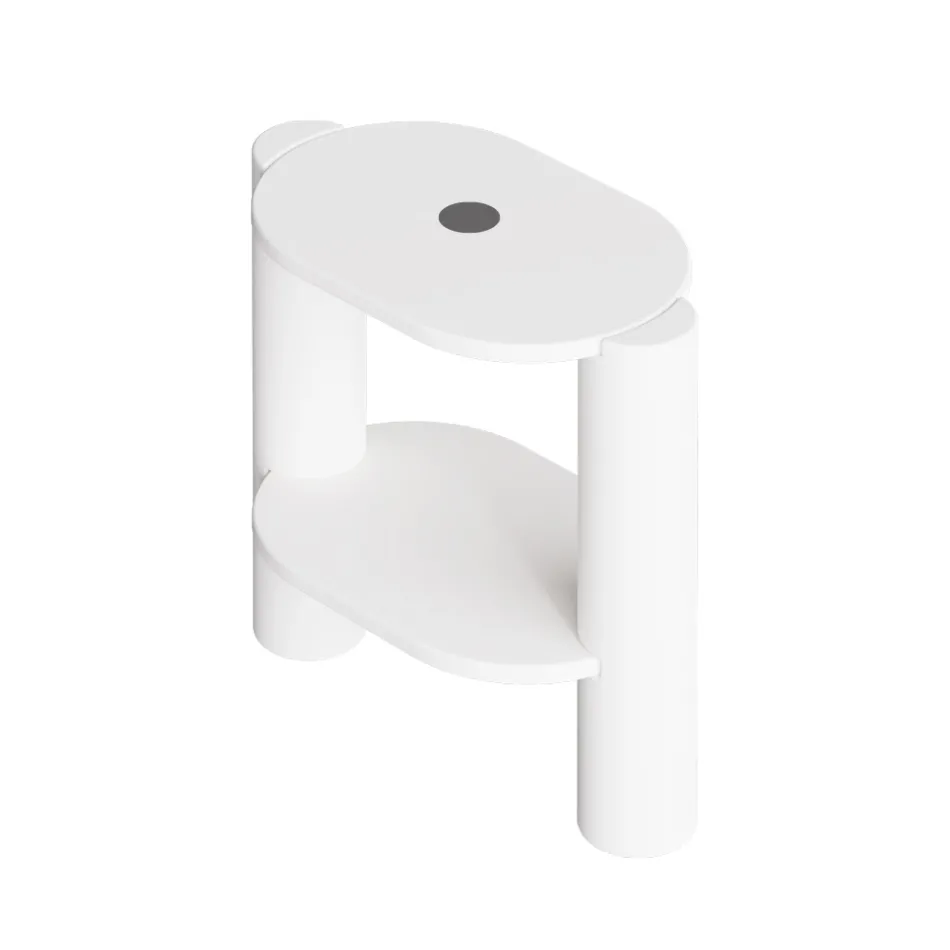 Keramická koupelnová skříňka v různých barvách vyrobená v Itálii - Dívka Viadurini