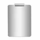 Moderní závěsná koupelnová skříňka s umyvadlovou policí a designovým zrcadlem - Michele Viadurini