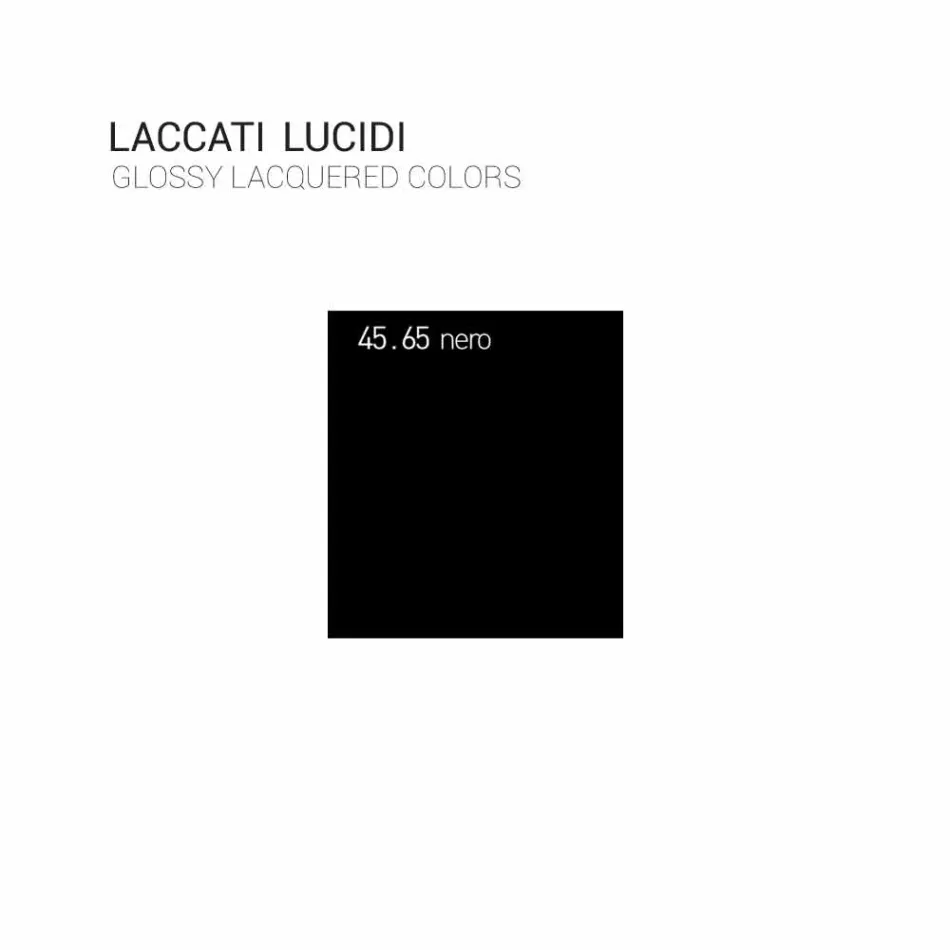 Závěsná koupelnová skříňka 3 zásuvky + 2 dřevěné dveře Šťastné, integrované umyvadlo Viadurini