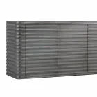 Mobile se 4 dřevěnými dveřmi tvarované konstrukce, L230xP49 cm, Dana Viadurini