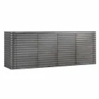 Mobile se 4 dřevěnými dveřmi tvarované konstrukce, L230xP49 cm, Dana Viadurini