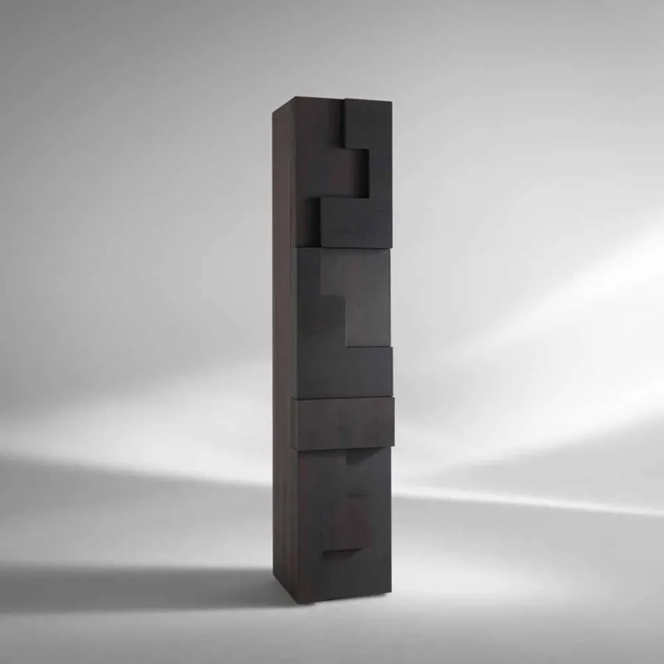 Skříň sloupec kartáčovaného modřínu Azalea Viadurini