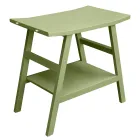 Moderní koupelnová skříňka se zelenou policí a háčky na ručníky - Crina Viadurini