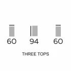 Designový dřevěný nábytek s kulatými policemi v Gresu vyrobený v Itálii - Aspide Viadurini