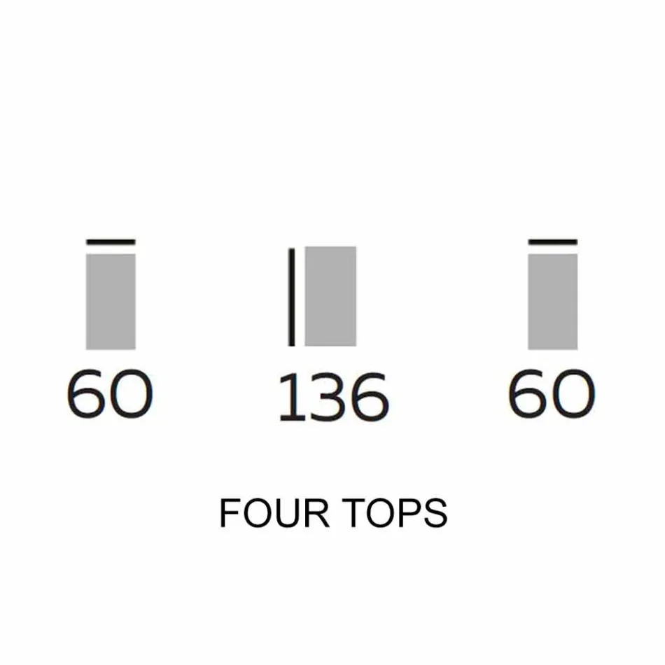 Designový dřevěný nábytek s kulatými policemi v Gresu vyrobený v Itálii - Aspide Viadurini