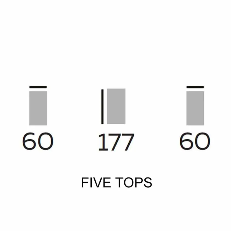 Designový dřevěný nábytek s kulatými policemi v Gresu vyrobený v Itálii - Aspide Viadurini