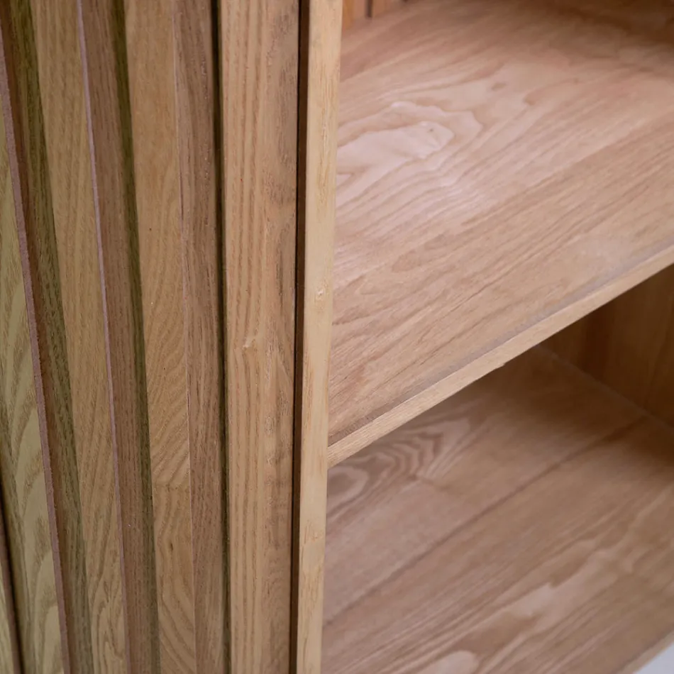 Dřevěná knihovna Mobile různých velikostí - Octopus Viadurini