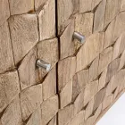 Nábytkový příborník v designu Sheesham Wood se 4 dveřmi Homemotion - Fregene Viadurini