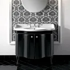 Moderní skříňka se dvěma lesklými lakovanými dvířky Made in Italy - Candy Viadurini