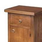 Telefonní skříň z patinovaného ořechu Made in Italy - Atunis Viadurini