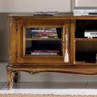 Televizní skříň do obývacího pokoje z ořechového dřeva Bassano Made in Italy - Richard Viadurini