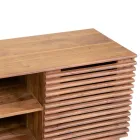 Televizní stolek do obývacího pokoje z akáciového dřeva - Vortice Viadurini