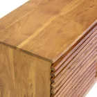 Televizní stolek do obývacího pokoje z akáciového dřeva - Vortice Viadurini