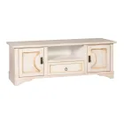 Televizní stojan z dýhovaného dřeva s různými povrchovými úpravami vyrobený v Itálii - Purusha Viadurini