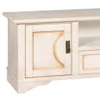 Televizní stojan z dýhovaného dřeva s různými povrchovými úpravami vyrobený v Itálii - Purusha Viadurini