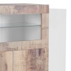 Vitrína obývacího pokoje z udržitelného dřeva 3 povrchové úpravy - Terenzio Viadurini