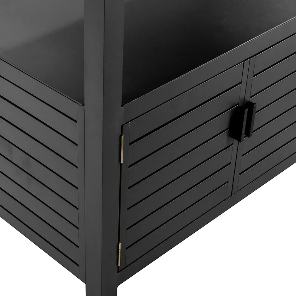 Venkovní hliníková skříňka se 2 dveřmi - kamera Viadurini