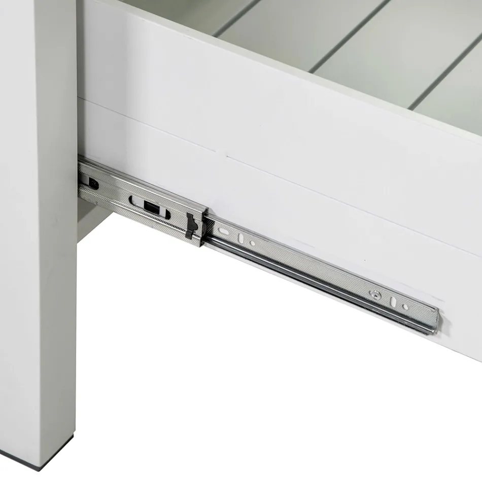 Venkovní hliníková skříňka se 2 zásuvkami v různých povrchových úpravách - Hotel Viadurini