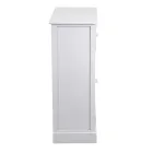 Dřevěná interiérová skříňka se 2 dveřmi a 2 zásuvkami - Meduse Viadurini