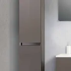 Závěsný koupelnový nábytek v Mdf lakovaném Made in Italy - Becky Viadurini