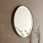 Zavěšený koupelnový nábytek z kovu, MDF dřeva a Stonelight vyrobený v Itálii - Renga Viadurini