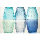 Moderní modré barevné brýle 6 kusů vody Service - Mazara Viadurini