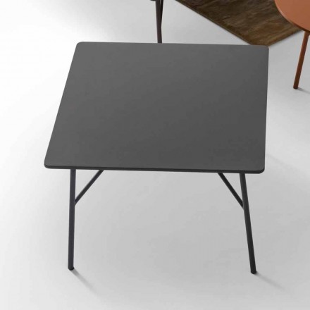 Můj domácí Mek konferenční stolek MDF antracit šedý design L79xH39cm z Itálie Viadurini