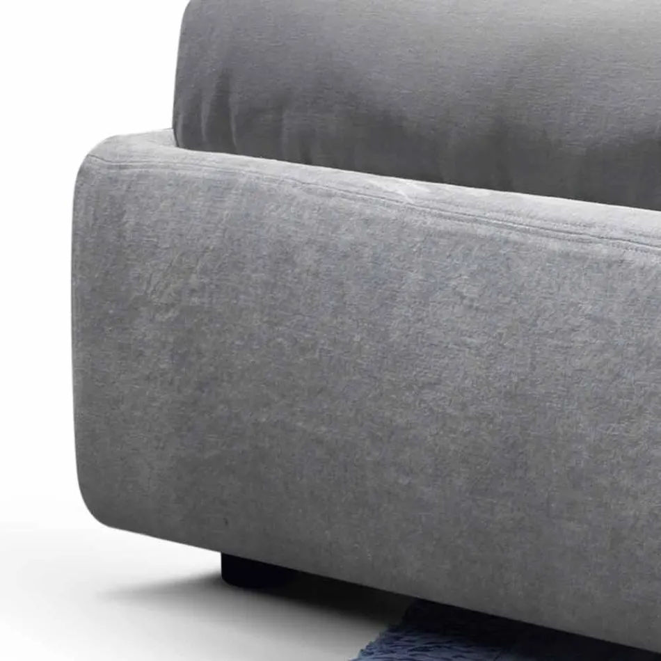 My Home Sleepway čalouněná manželská postel 180x90cm vyrobená v Itálii Viadurini