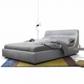 Designová čalouněná manželská postel Sleepway italské výroby