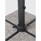 Venkovní deštník 4x4 ze světle šedého polyesteru a hliníku - Daniel Viadurini