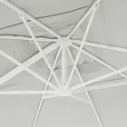 Hliníkový zahradní deštník 3x4 s polyesterovou tkaninou - Fasma Viadurini