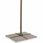 Zahradní deštník 3x4 z polyesteru s hliníkovou strukturou - Texas Viadurini