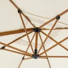 Zahradní deštník 3x4m z hliníku a polyesteru, Homemotion - Marco Viadurini