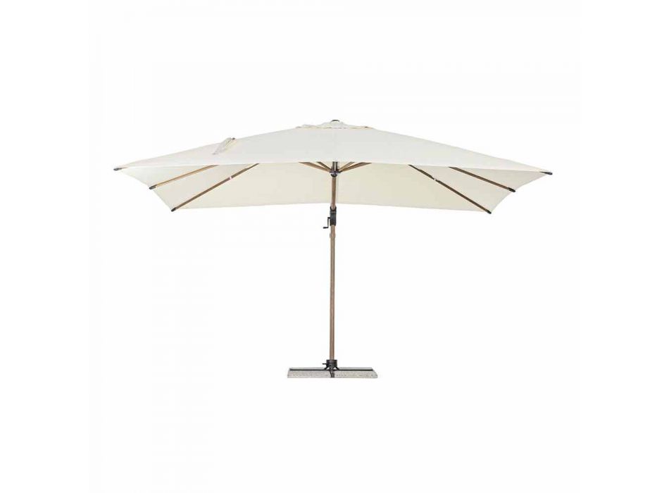Zahradní deštník 3x4m z hliníku a polyesteru, Homemotion - Marco Viadurini