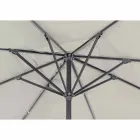 Zahradní deštník 4x4 s polyesterovým hadříkem a ocelovou základnou - Nastio Viadurini