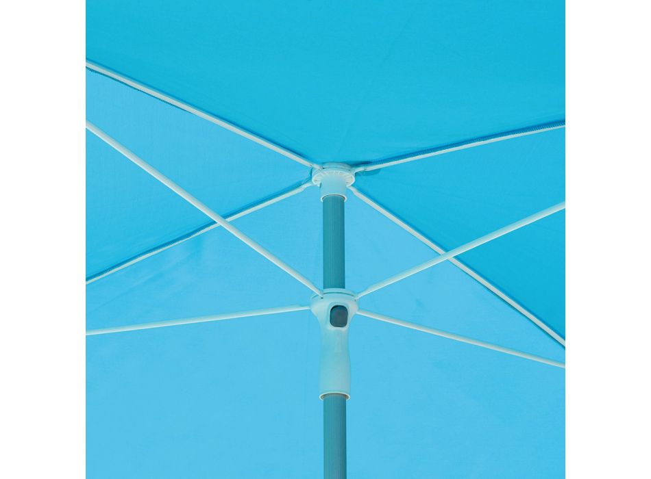 Zahradní deštník s eloxovanou hliníkovou strukturou - Laila Viadurini