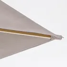 Zahradní deštník s polyesterovým plátnem Dove Grey 3x4 m, Homemotion - Lucius Viadurini