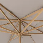 Zahradní deštník s polyesterovým plátnem Dove Grey 3x4 m, Homemotion - Lucius Viadurini