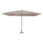 Zahradní deštník s polyesterovým plátnem Dove Grey 3x4 m, Homemotion - Lucius Viadurini