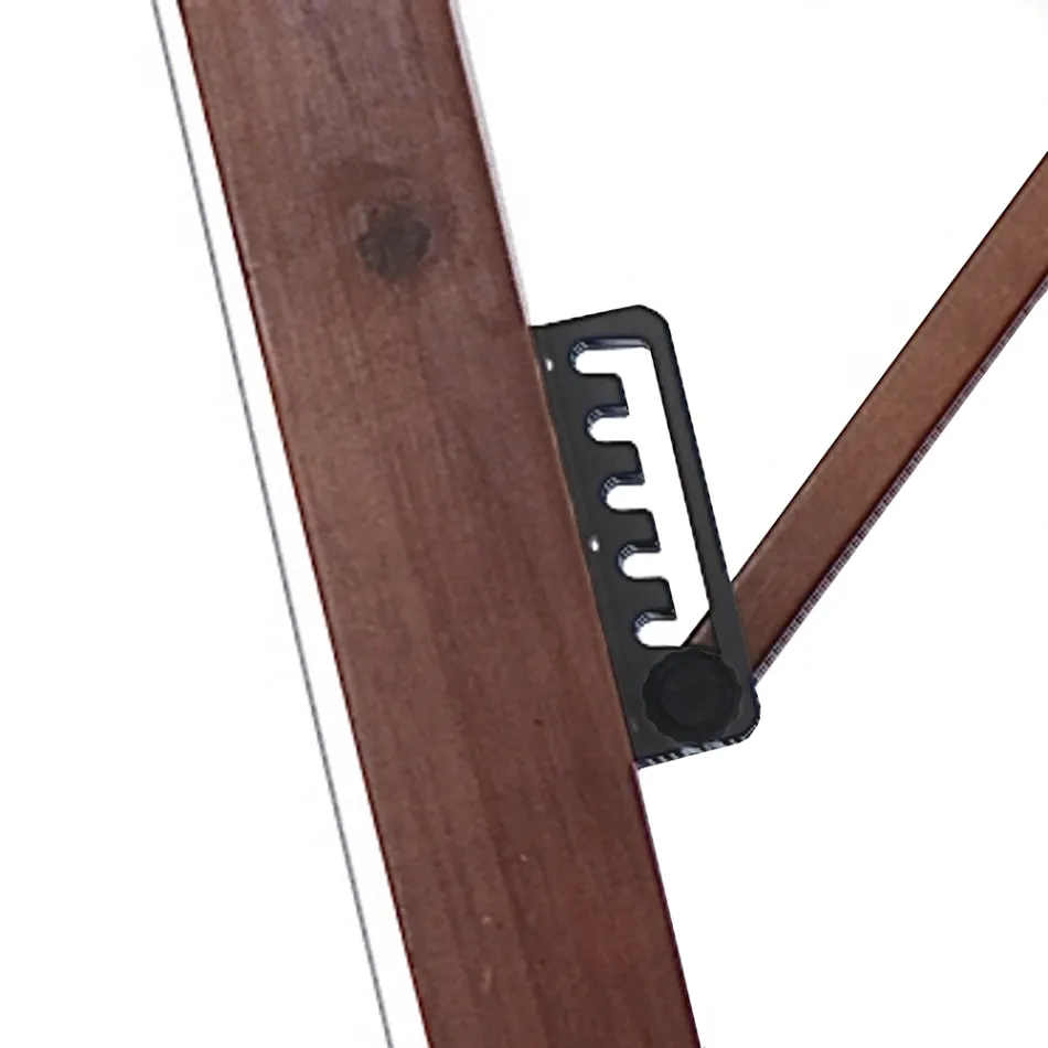 Deštník z masivního dřeva s polyesterovou stříškou potaženou PVC - Devoir Viadurini