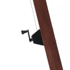 Deštník z masivního dřeva s polyesterovou stříškou potaženou PVC - Devoir Viadurini