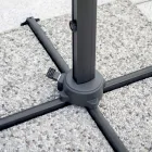 Polyesterový deštník s rukojetí a boční tyčí - Nexa Viadurini