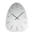 Nástěnné skleněné zrcadlové hodiny Claudia s laserově gravírovanými číslicemi Viadurini