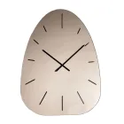 Nástěnné skleněné zrcadlové hodiny Claudia s laserově gravírovanými číslicemi Viadurini