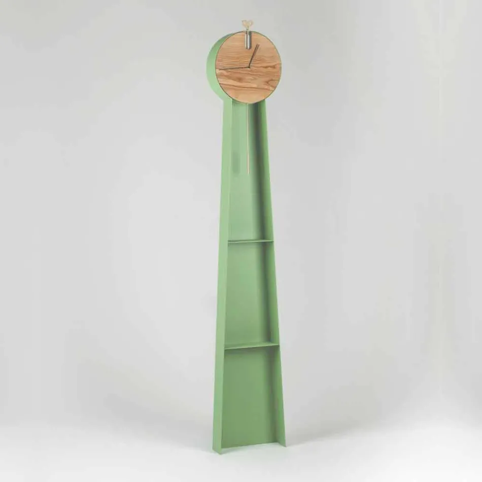 Designové kyvadlové hodiny s ocelovou konstrukcí vyrobené v Itálii - Pendolino Viadurini