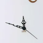 Moderní a kulaté dřevěné nástěnné hodiny se sezónním designem Viadurini