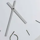 Klasický design bílé nástěnné hodiny z kulatého dřeva - Septimius Viadurini