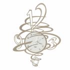 Elegantní a moderní design Železné nástěnné hodiny vyrobené v Itálii - Mikele Viadurini