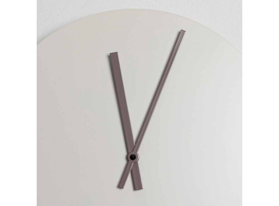 Barevné moderní průmyslové nástěnné hodiny vyrobené v Itálii - Fobos