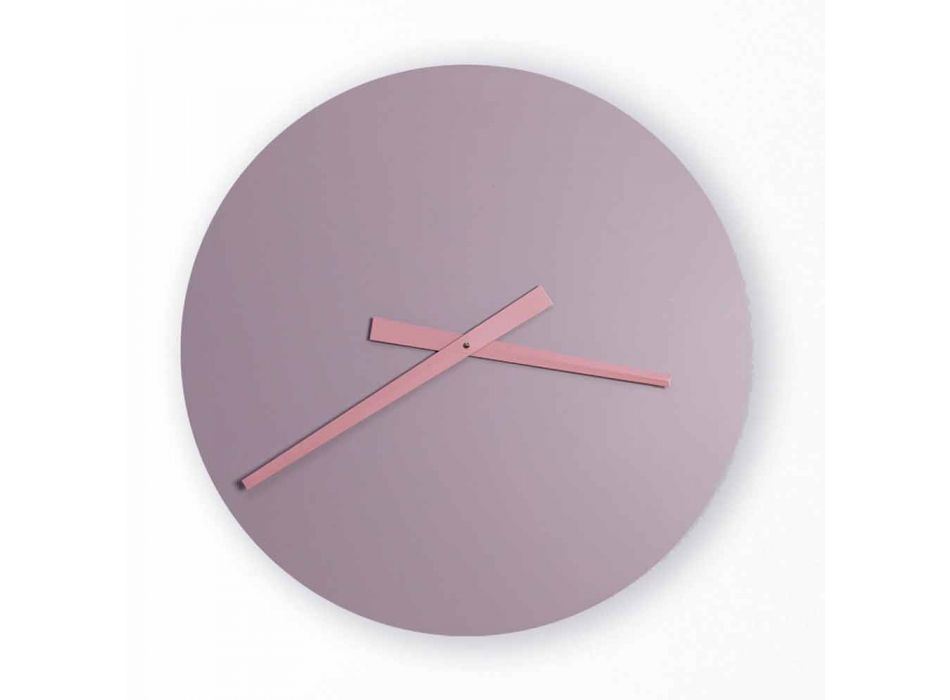 Velké barevné moderní nástěnné hodiny z kulatého dřeva - Dione Viadurini